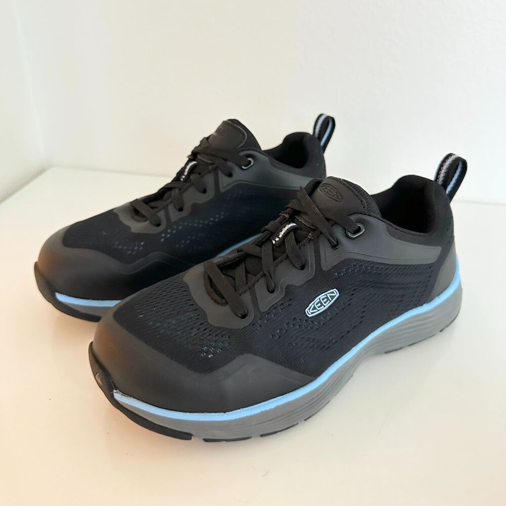 KEEN Utility Sparta 2 Low Height Alloy Toe Industrial Work Shoe Black Women's 7